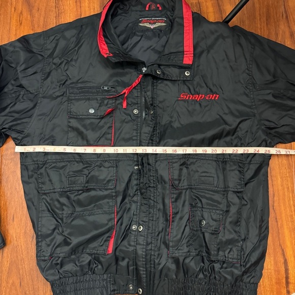 Snap On Vintage Windbreaker Jacket Exclusive Size XL - Picture 8 of 10